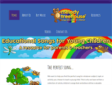 Tablet Screenshot of melodytreehouse.com